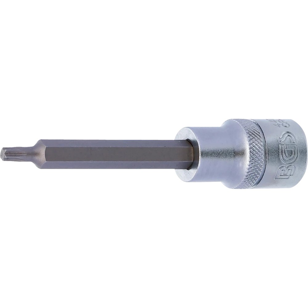 Bit-Einsatz, Länge 100 mm, Antrieb Innenvierkant 12,5 mm (1/2"), T-Profil (für Torx) T25