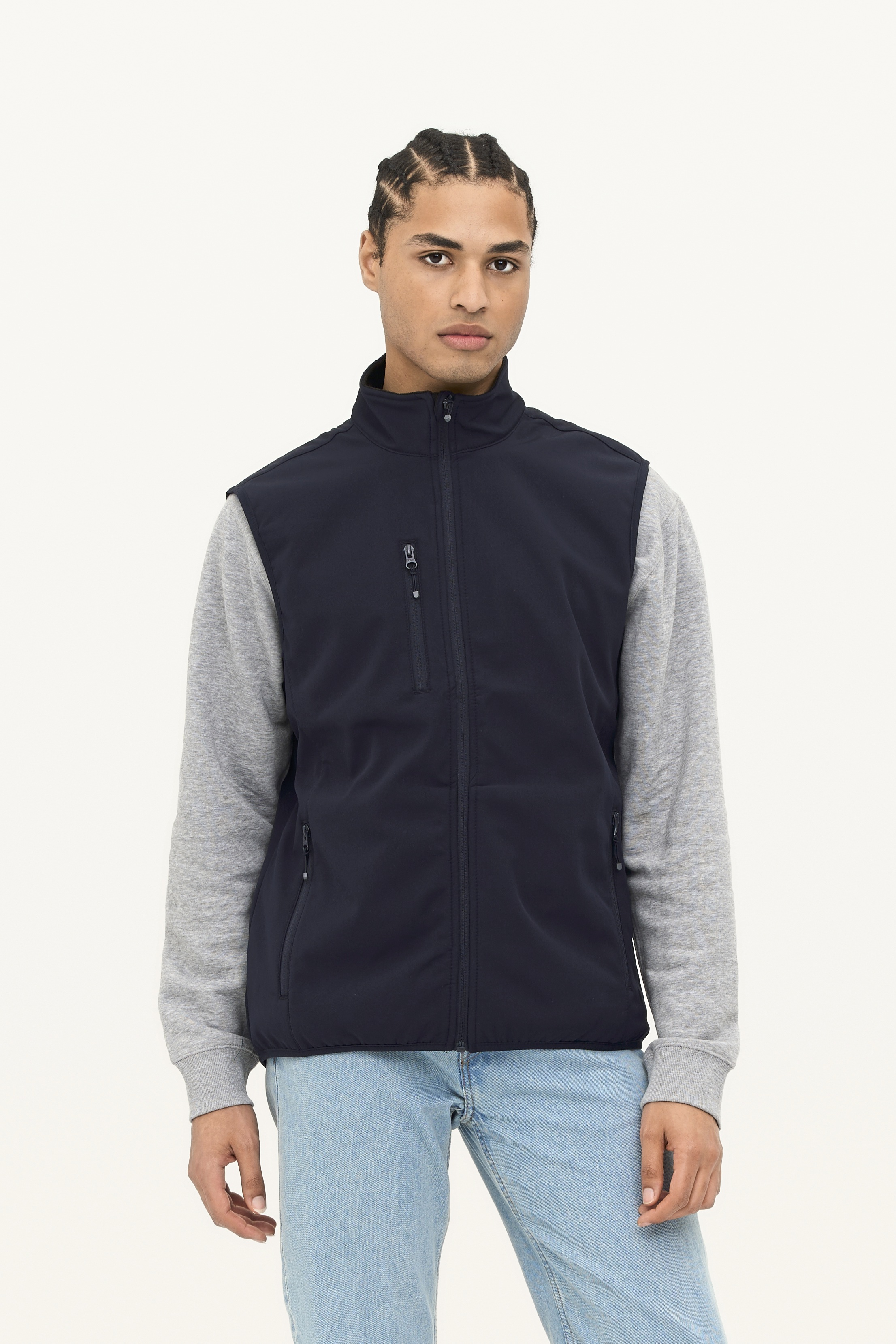 Men´s Falcon Zipped Softshell Bodywarmer