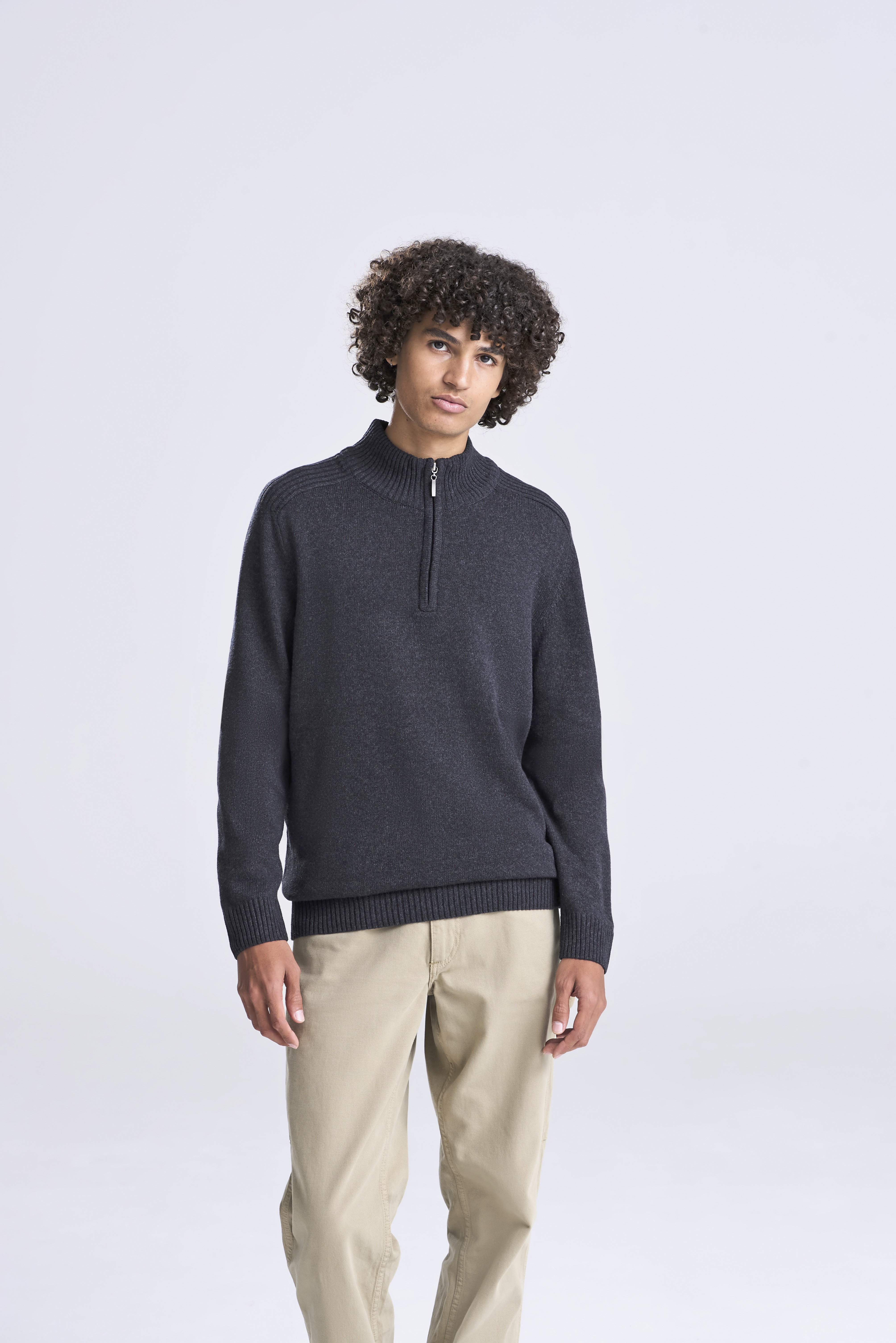 Pullover – Wakhan 1/4 Zip Sustainable Sweater