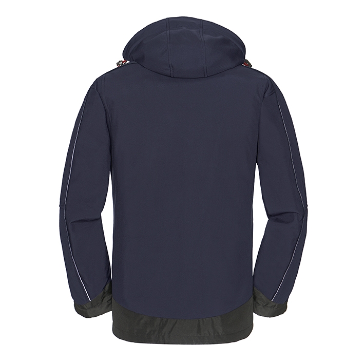 4PROTECT® Softshelljacke MONTANA navy/schwarz