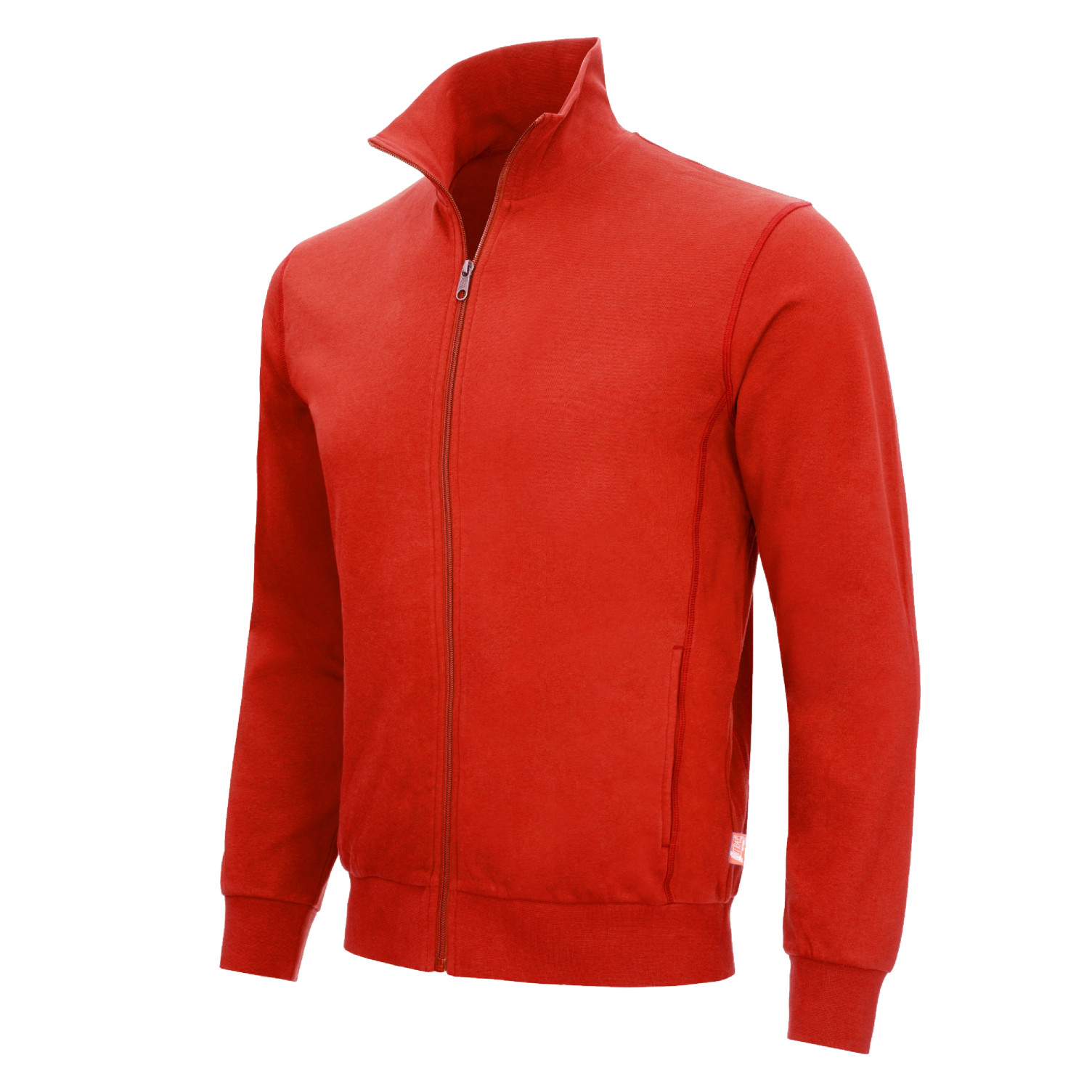 Sweatjacke MOTION TEX LIGHT rot / uni