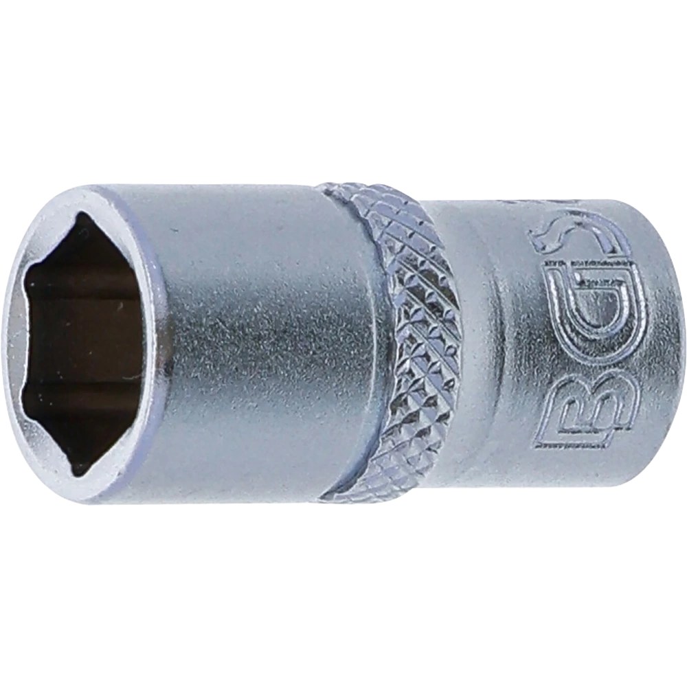 Steckschlüssel-Einsatz Sechskant, Antrieb Innenvierkant 6,3 mm (1/4"), SW 9 mm