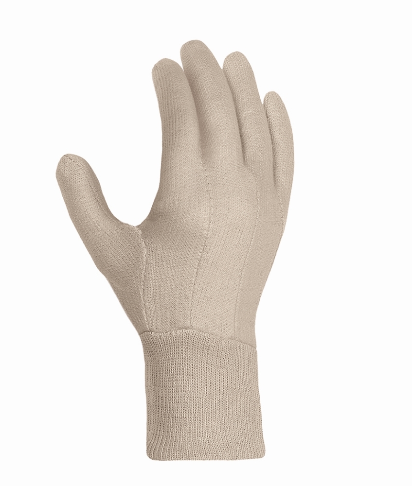 teXXor® Baumwolljersey-Handschuhe MITTELSCHWER rohweiß
