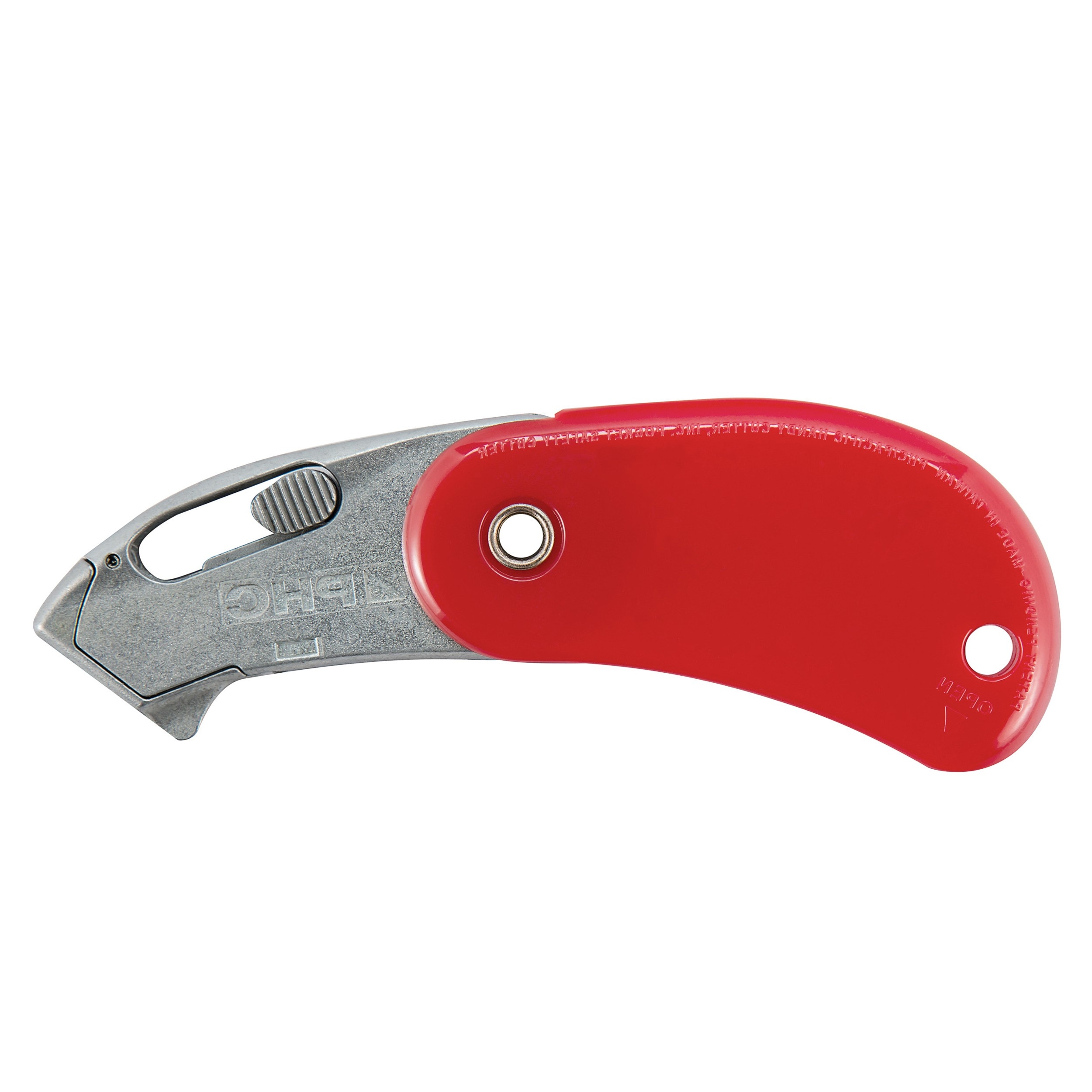 Pacific Handy Cutter® Sicherheitsmesser POCKET SAFETY CUTTER rot