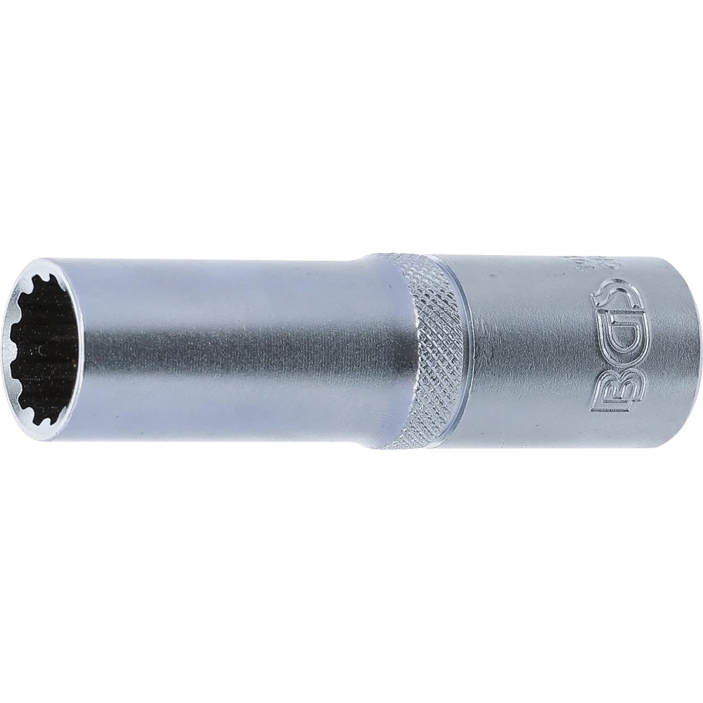 Steckschlüssel-Einsatz Gear Lock, tief, Antrieb Innenvierkant 12,5 mm (1/2"), SW 14 mm
