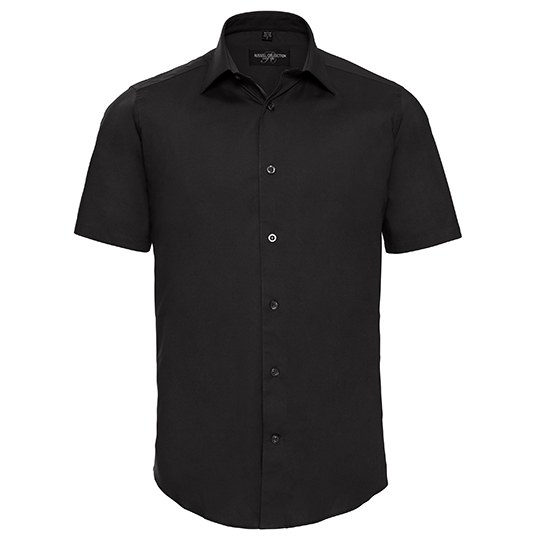 Hemd – Men's Short Sleeve Fitted Stretch Shirt