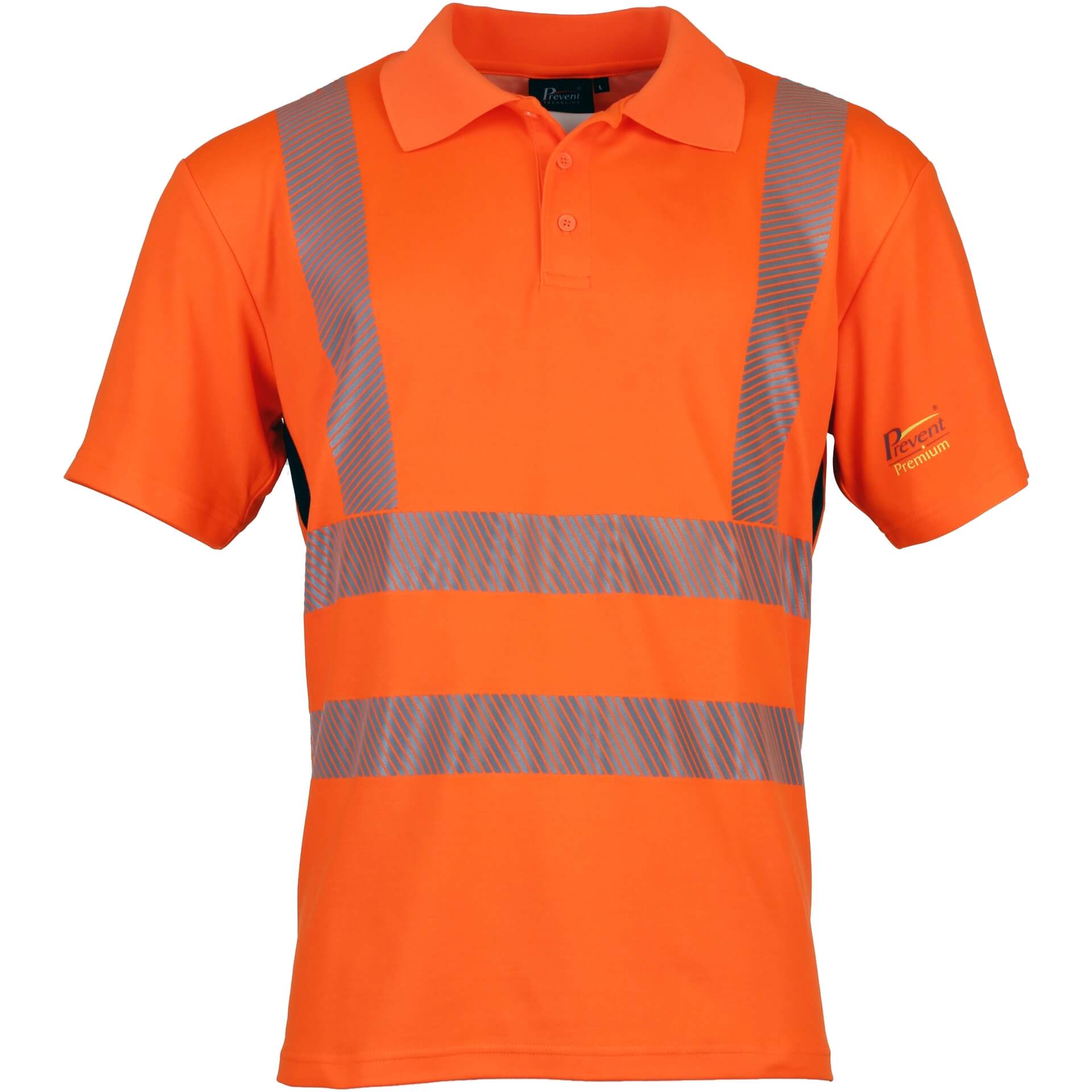 PREVENT® Premium Warnschutz-Polo-Shirt PTW-POLO