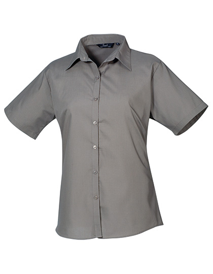 Bluse – Women´s Poplin Short Sleeve Blouse
