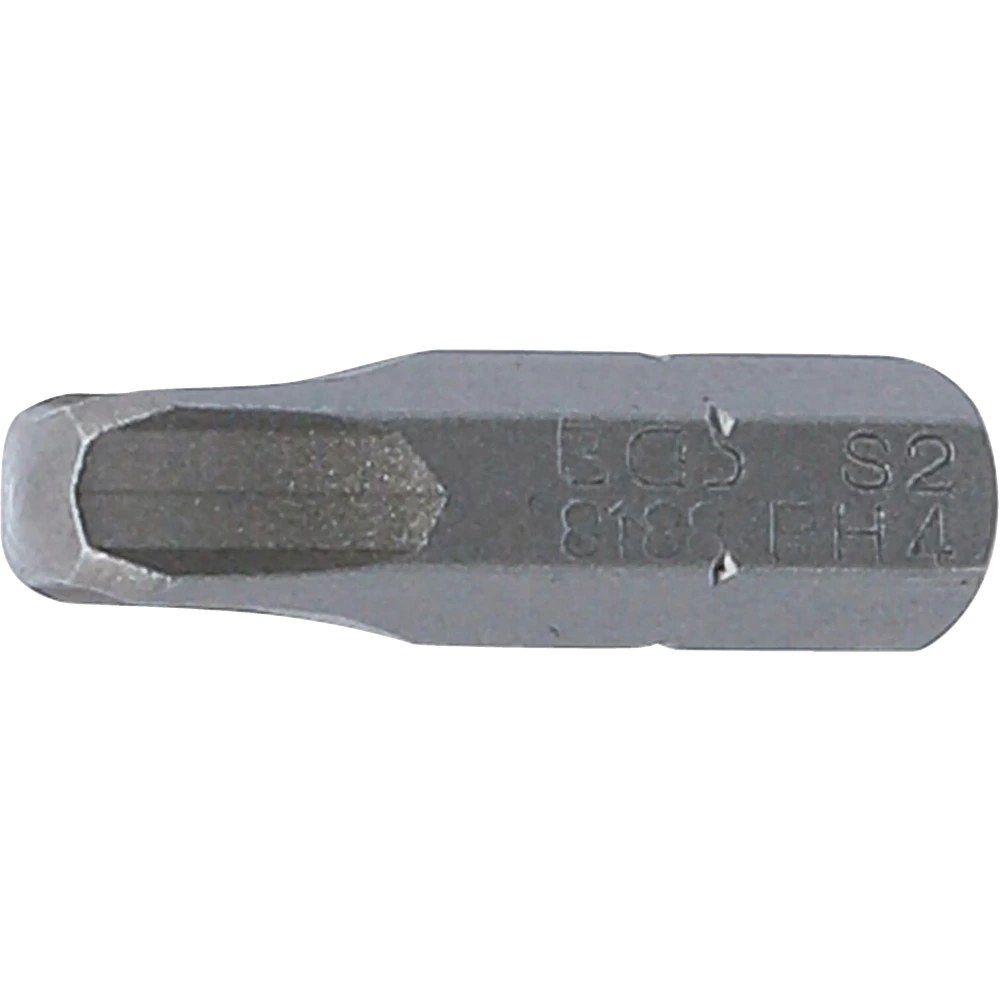 Bit, Länge 25 mm, Antrieb Außensechskant 6,3 mm (1/4"), Kreuzschlitz PH4