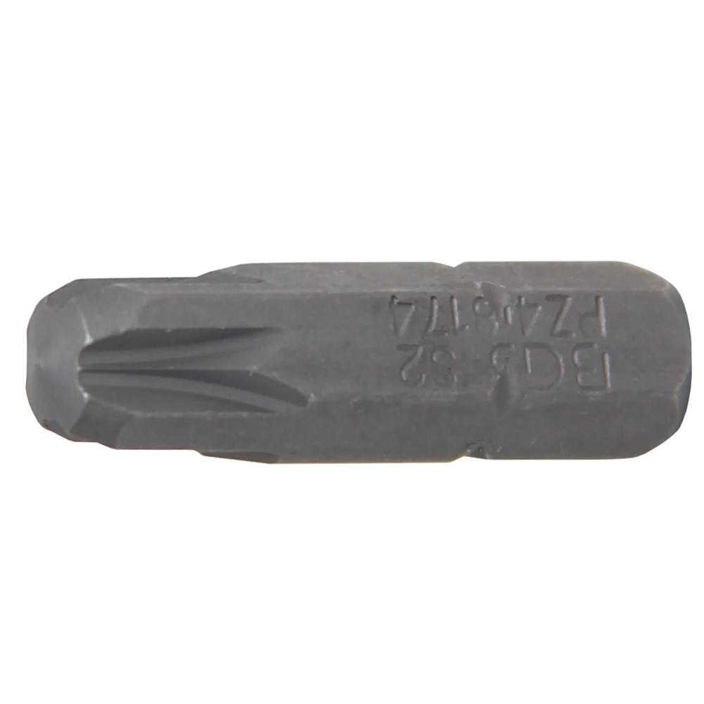 Bit, Länge 25 mm, Antrieb Außensechskant 6,3 mm (1/4"), Kreuzschlitz PZ4