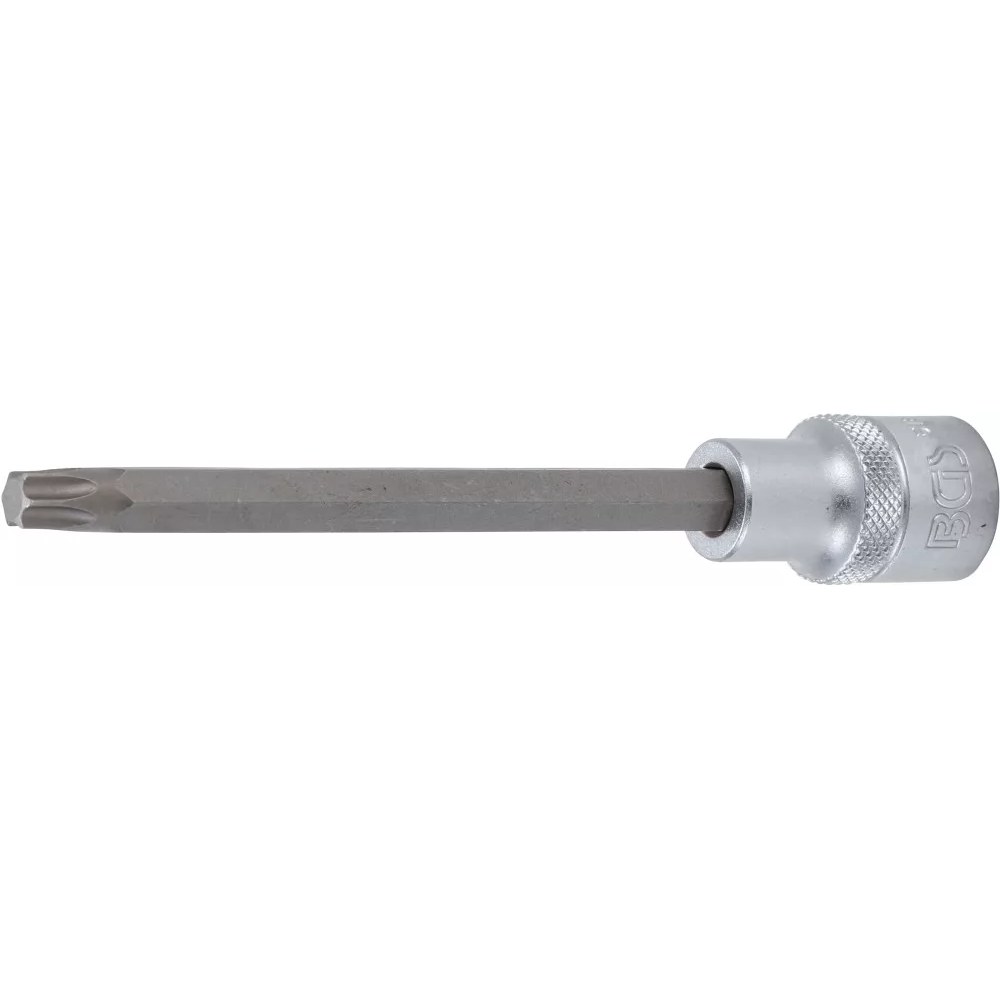 Bit-Einsatz, Länge 140 mm, Antrieb Innenvierkant 12,5 mm (1/2"), T-Profil (für Torx) T45