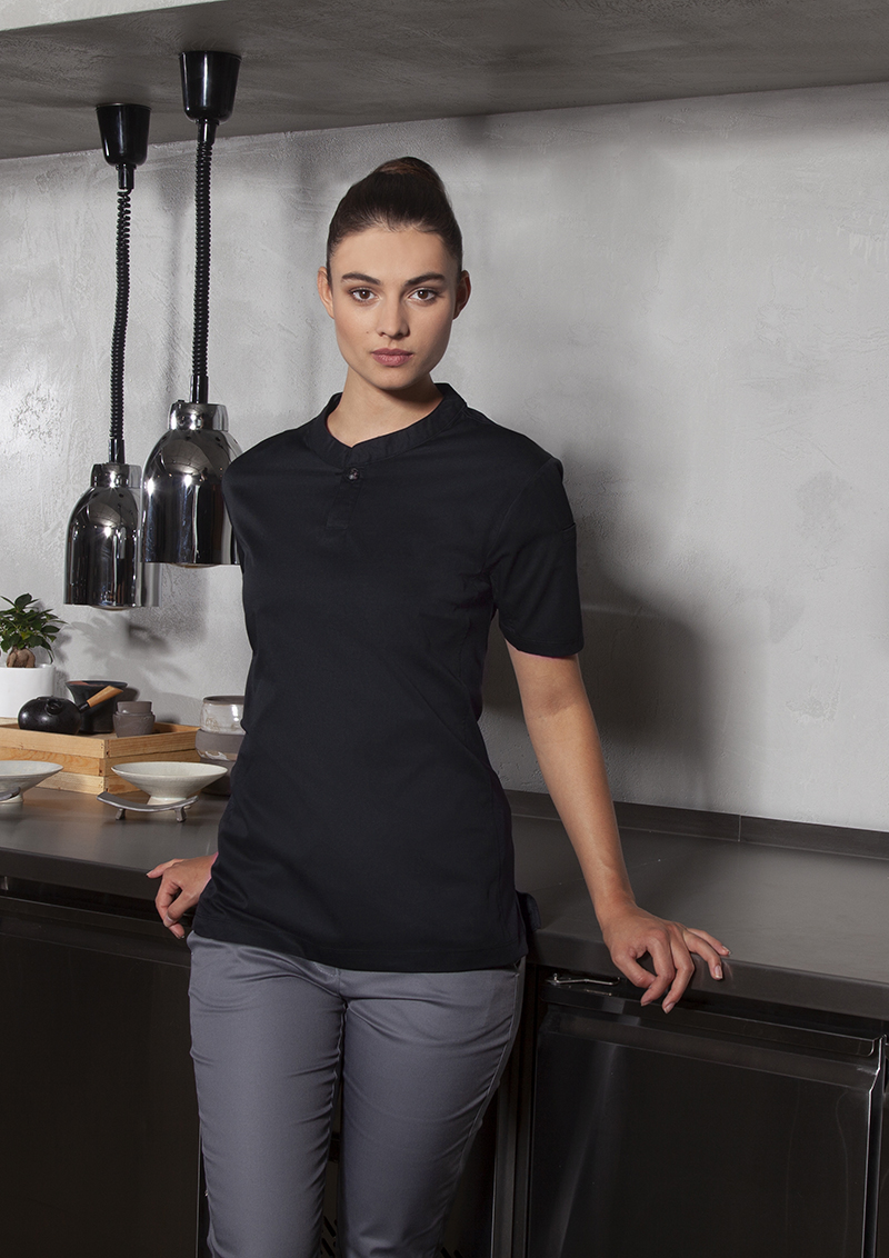 Kurzarm Damen-Arbeitsshirt Performance