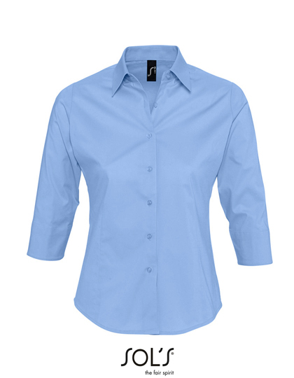 Bluse – Women´s Stretch-3/4-Sleeve Blouse Effect