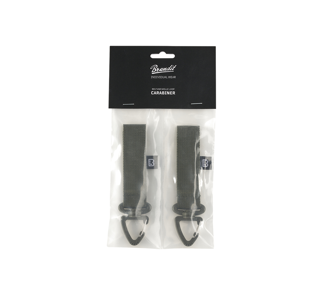 Belt and Molle Loop Carabiner 2 Pack