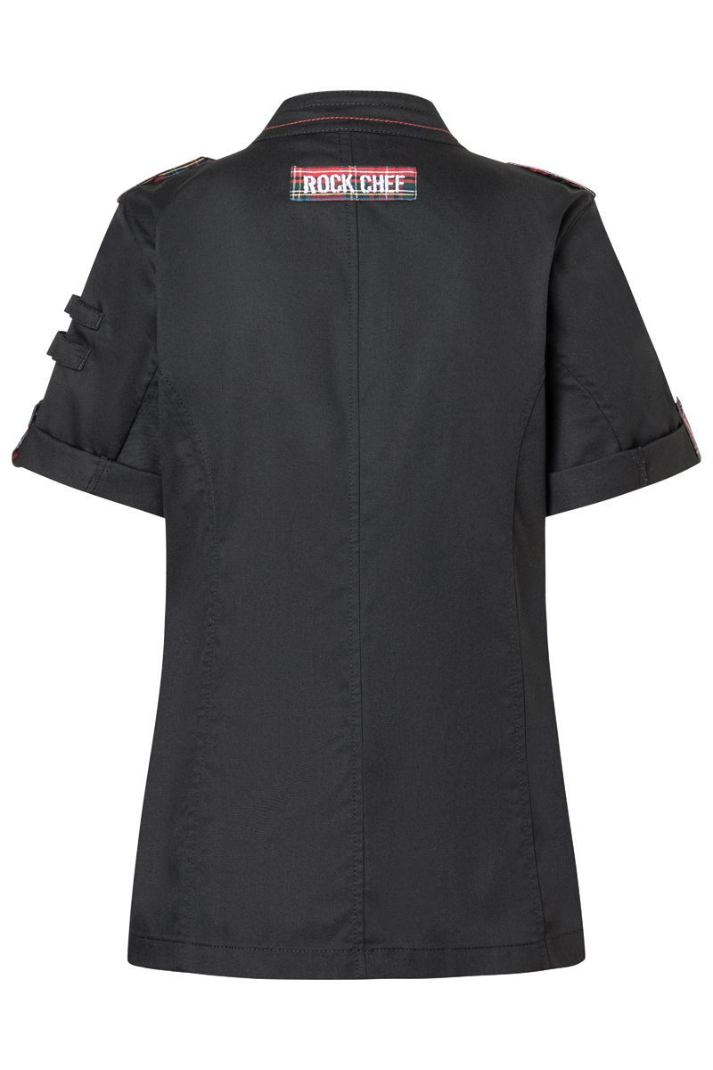 Kurzarm Damenkochjacke ROCK CHEF®-Stage2