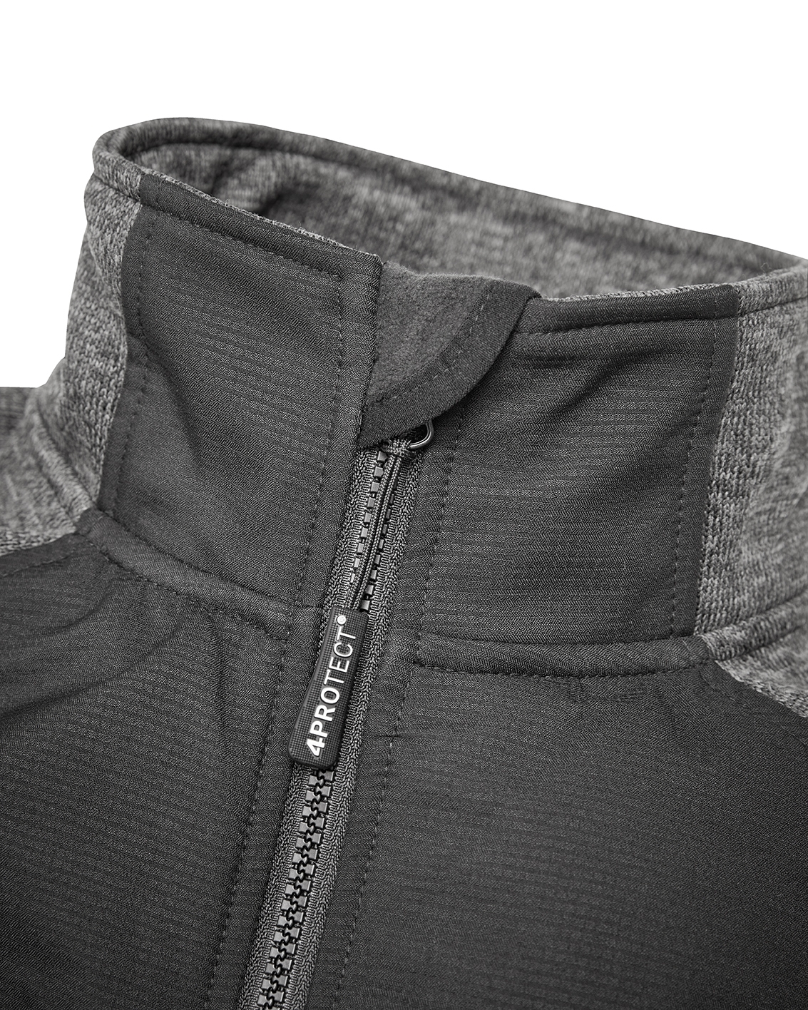 4PROTECT® Hybrid-Jacke schwarz/grau