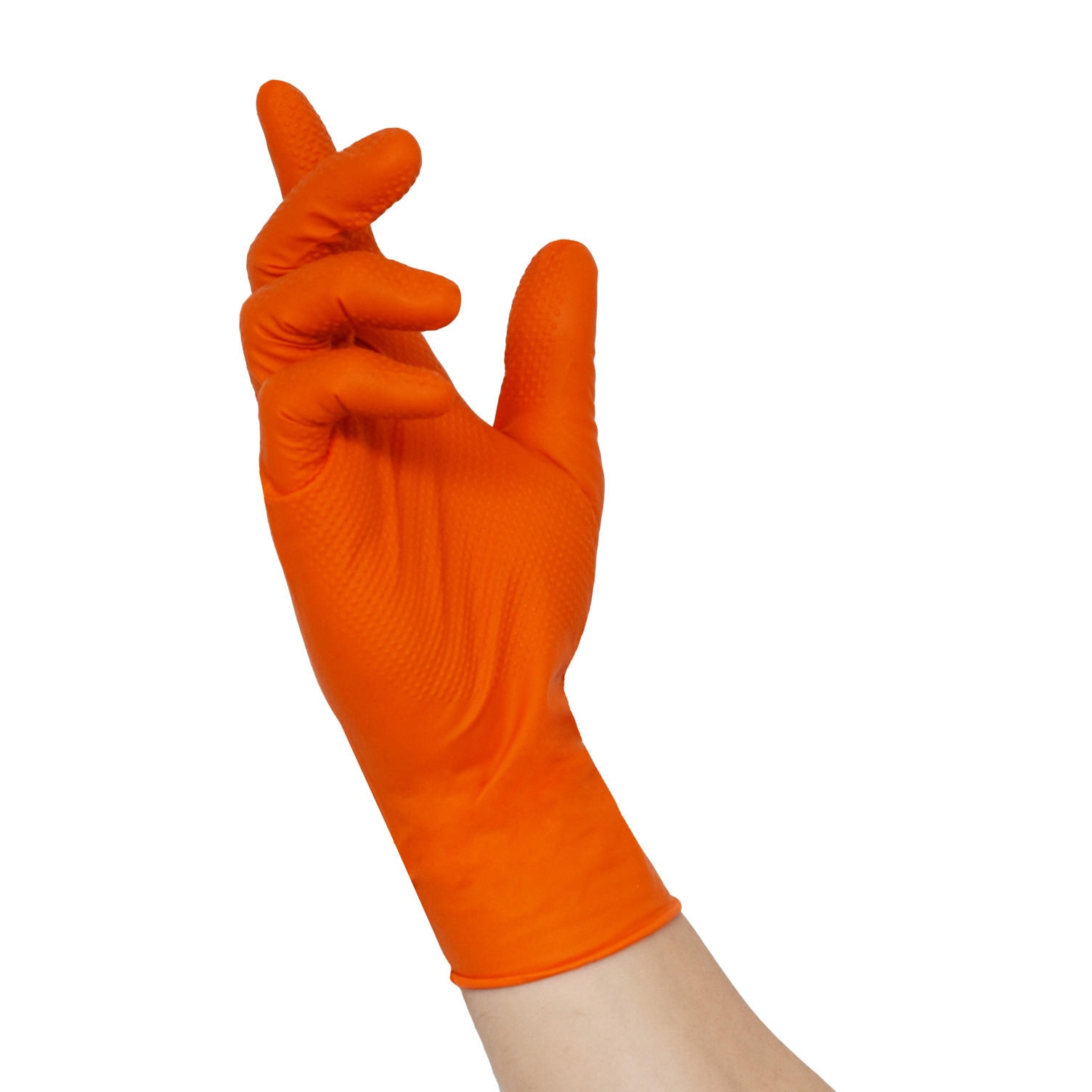 Handschuh TOUGH GRIP N Nitril-Einmalhandschuhe