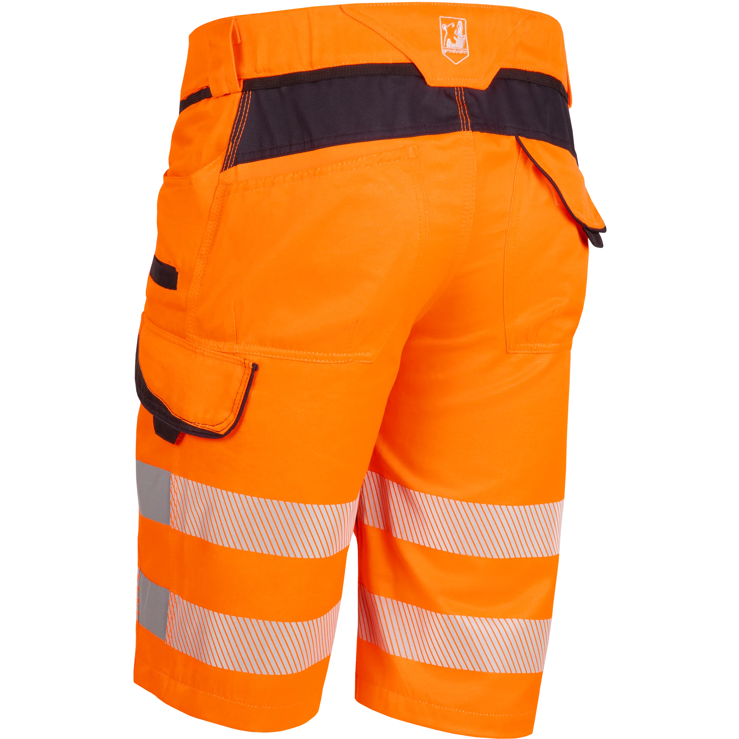 Arbeitsshorts "Grizzlyskin Warnschutz" aus Lyocell & Cordura