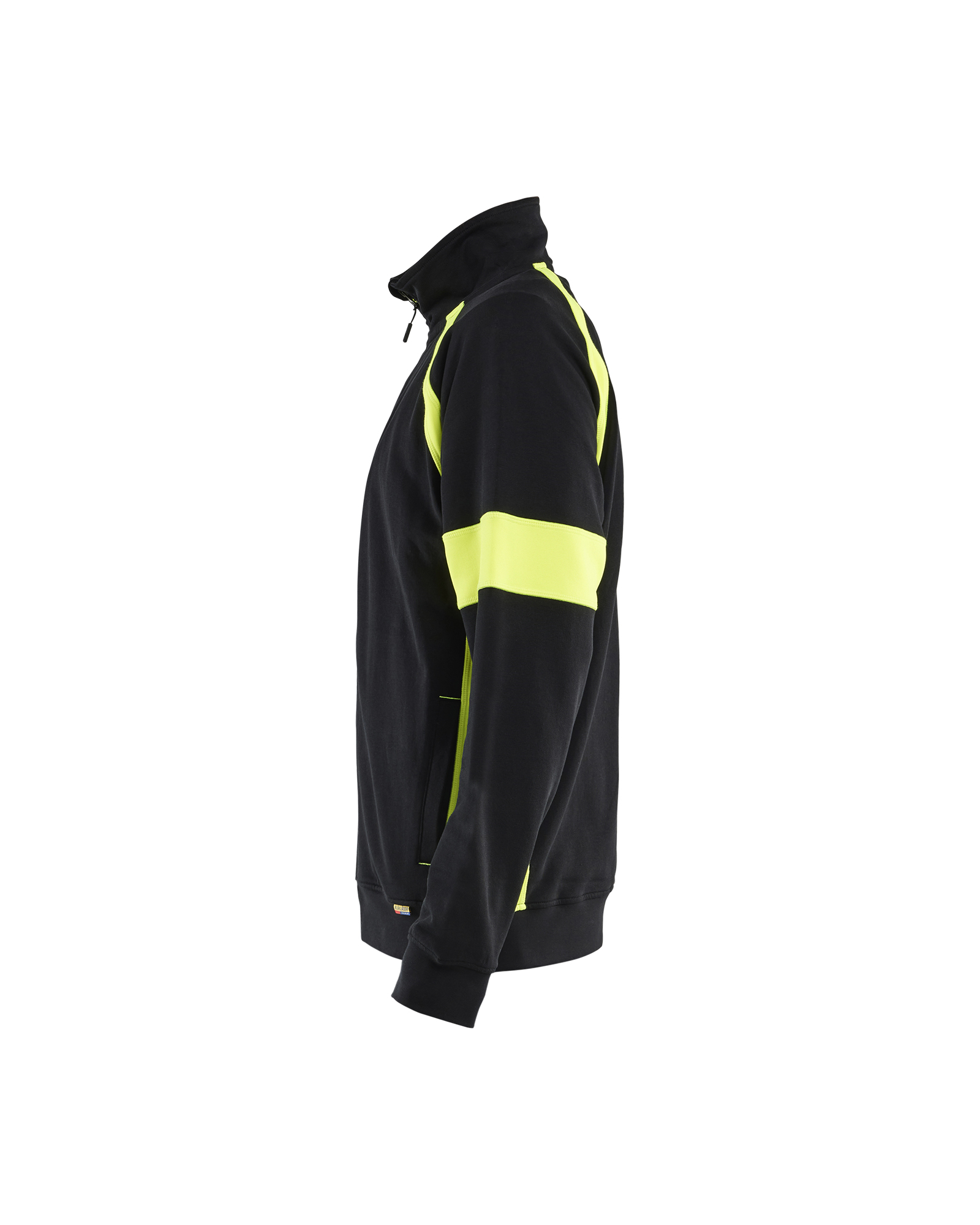 Sweatjacke mit High Vis