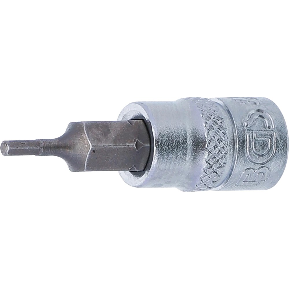 Bit-Einsatz, Antrieb Innenvierkant 6,3 mm (1/4"), Innensechskant 2 mm