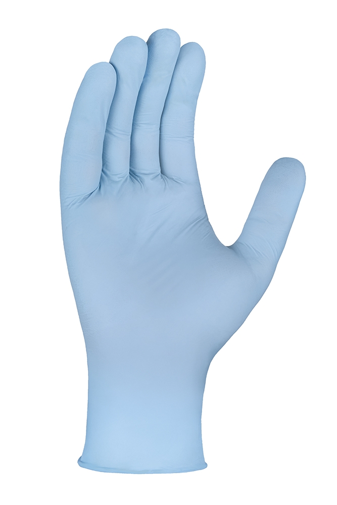teXXor® Nitril-Einweg-Handschuhe Beschleunigerfrei hellblau