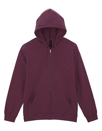 Softstyle Midweight Fleece Adult Full Zip Hooded Sweatshirt