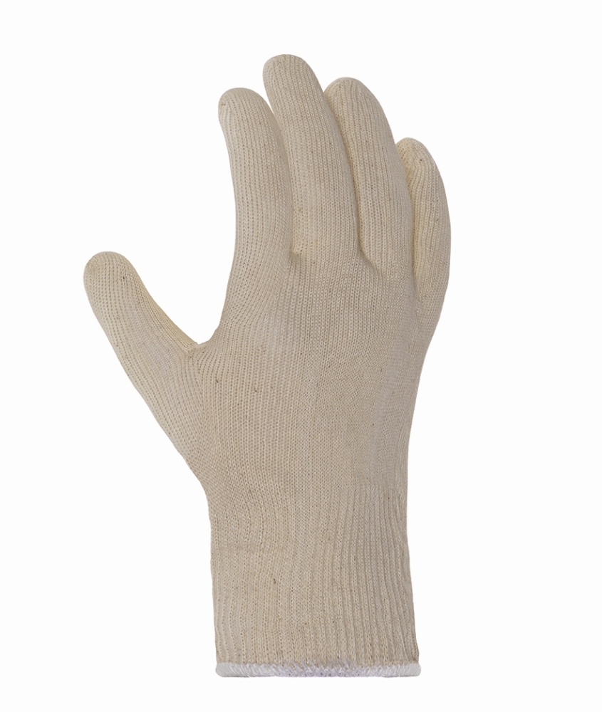 teXXor® Feinstrick-Handschuhe BAUMWOLLE/POLYESTER rohweiß