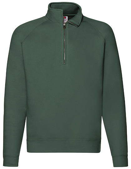 Sweatshirt – Premium Zip Neck Raglan Sweat