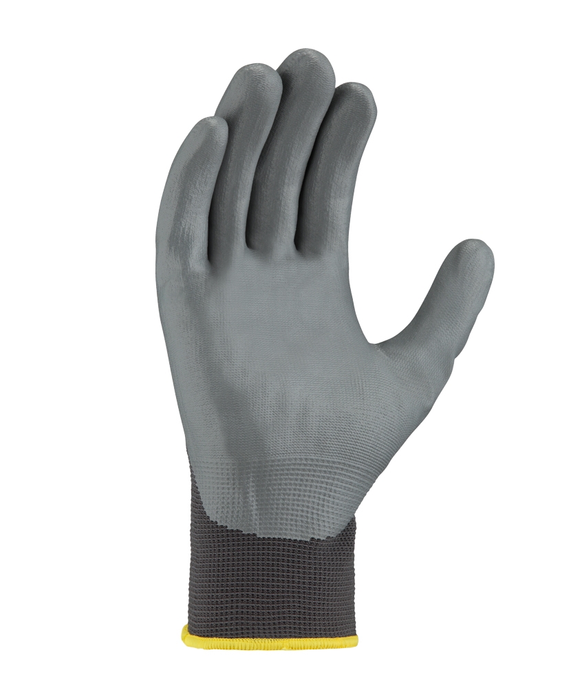 teXXor® Polyester-Handschuhe NITRIL BESCHICHTET grau/grau