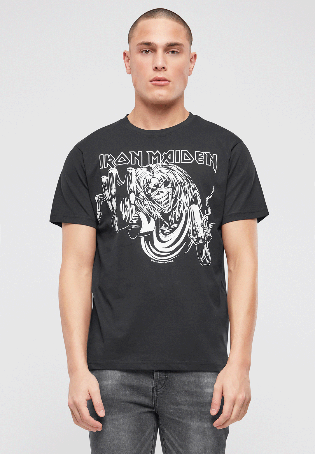 Iron Maiden T Shirt Eddy Glow