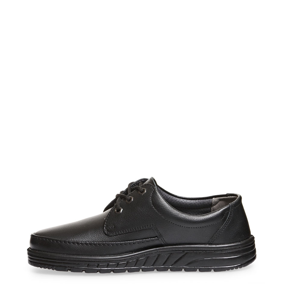 Abeba O2 Berufshalbschuh AIR CUSHION schwarz