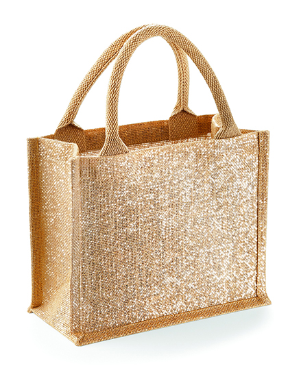 Tasche – Shimmer Jute Mini Gift Bag