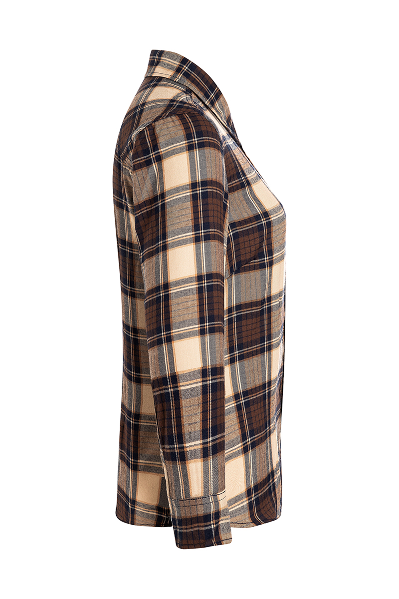 Damen Karobluse Urban-Trend