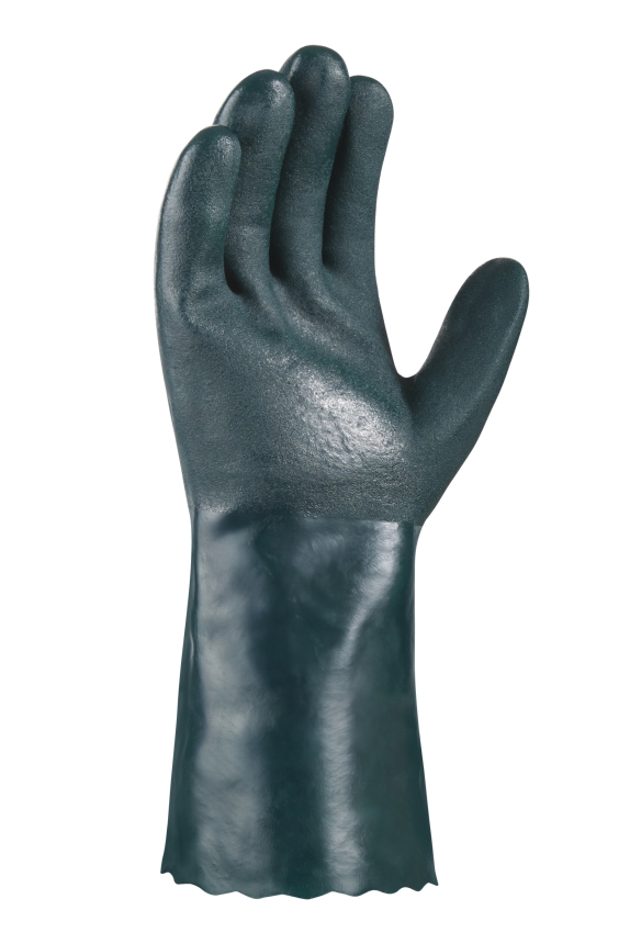 teXXor® Chemikalienschutz-Handschuhe PVC GRÜN grün