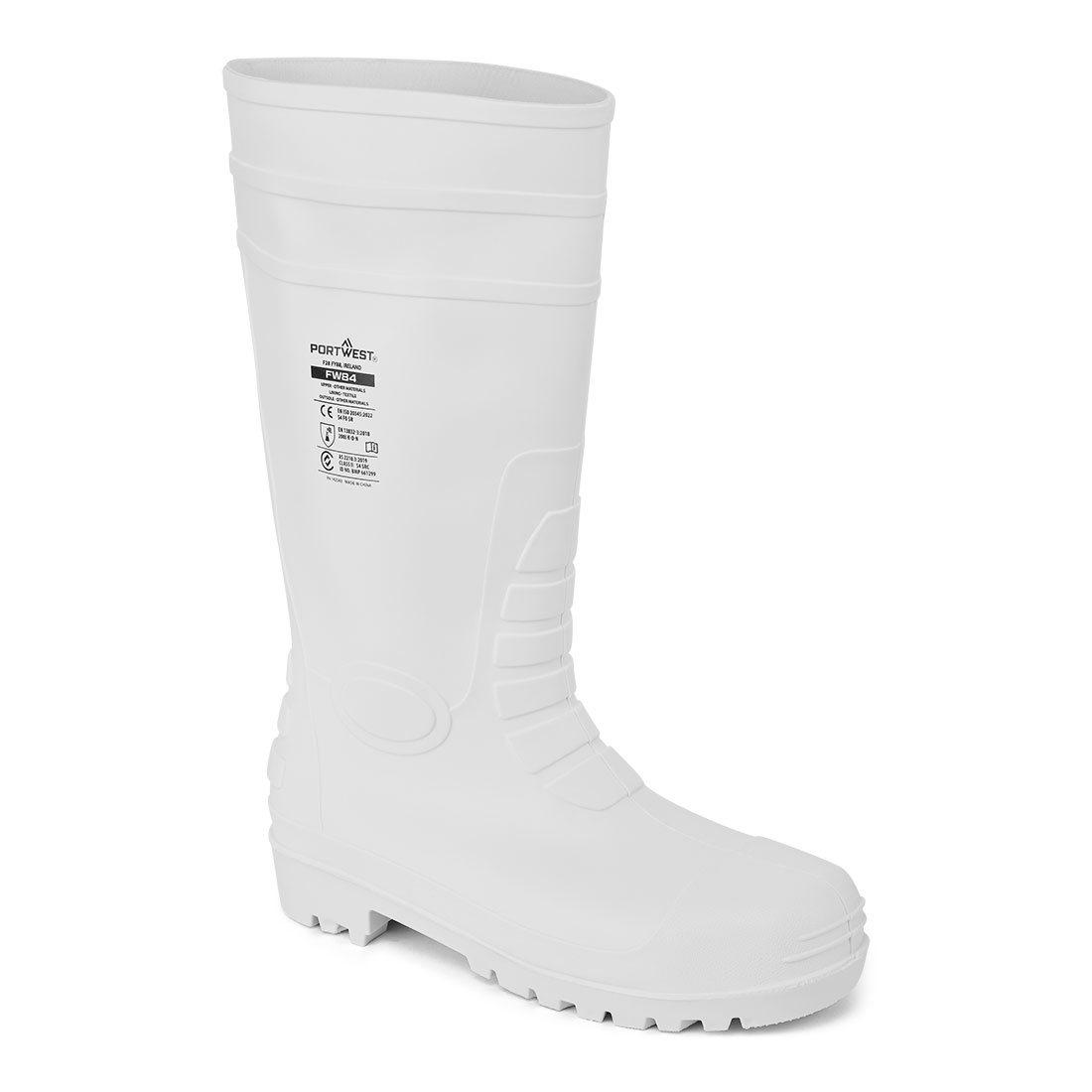 Stahl PVC Lebensmittel-Gummistiefel S4 FO CI