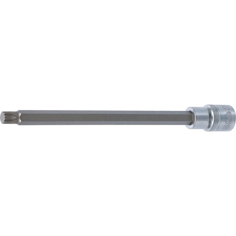 Bit-Einsatz, Länge 200 mm, Antrieb Innenvierkant 12,5 mm (1/2"), Innenvielzahn (für XZN) M10