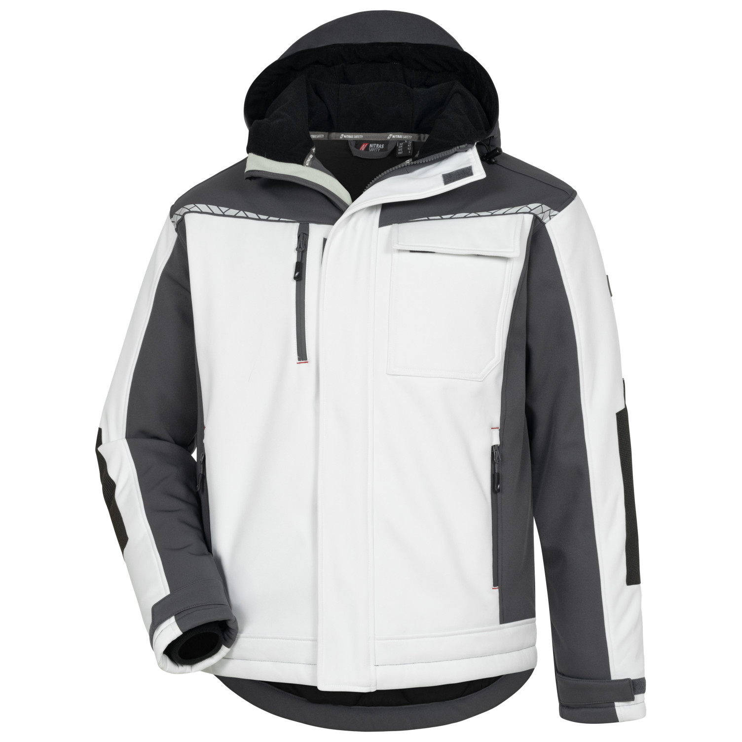 Winterjacke MOTION TEX PLUS weiß / grau
