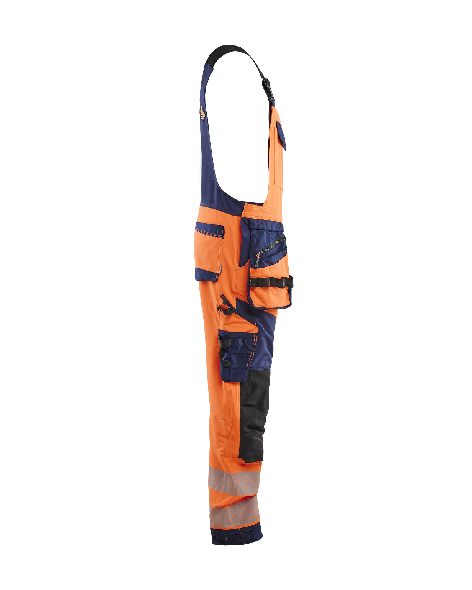High Vis Latzhose 4-Wege-Stretch