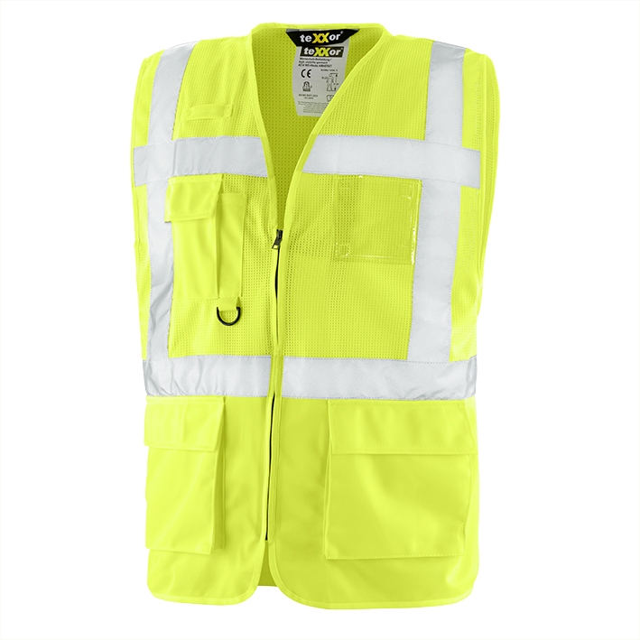 teXXor® Warnschutz-Weste AMHERST leuchtgelb