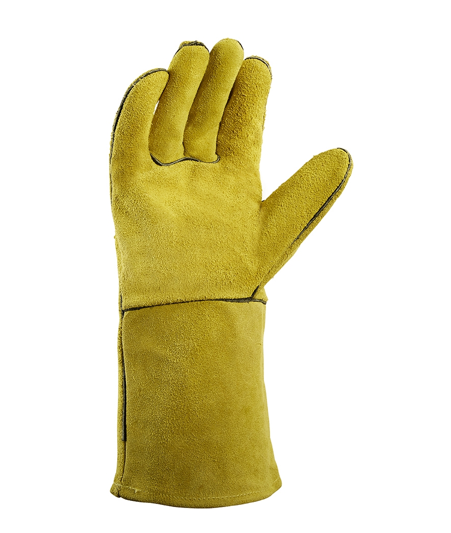 teXXor® Schweißerhandschuhe KRAKATAU beige