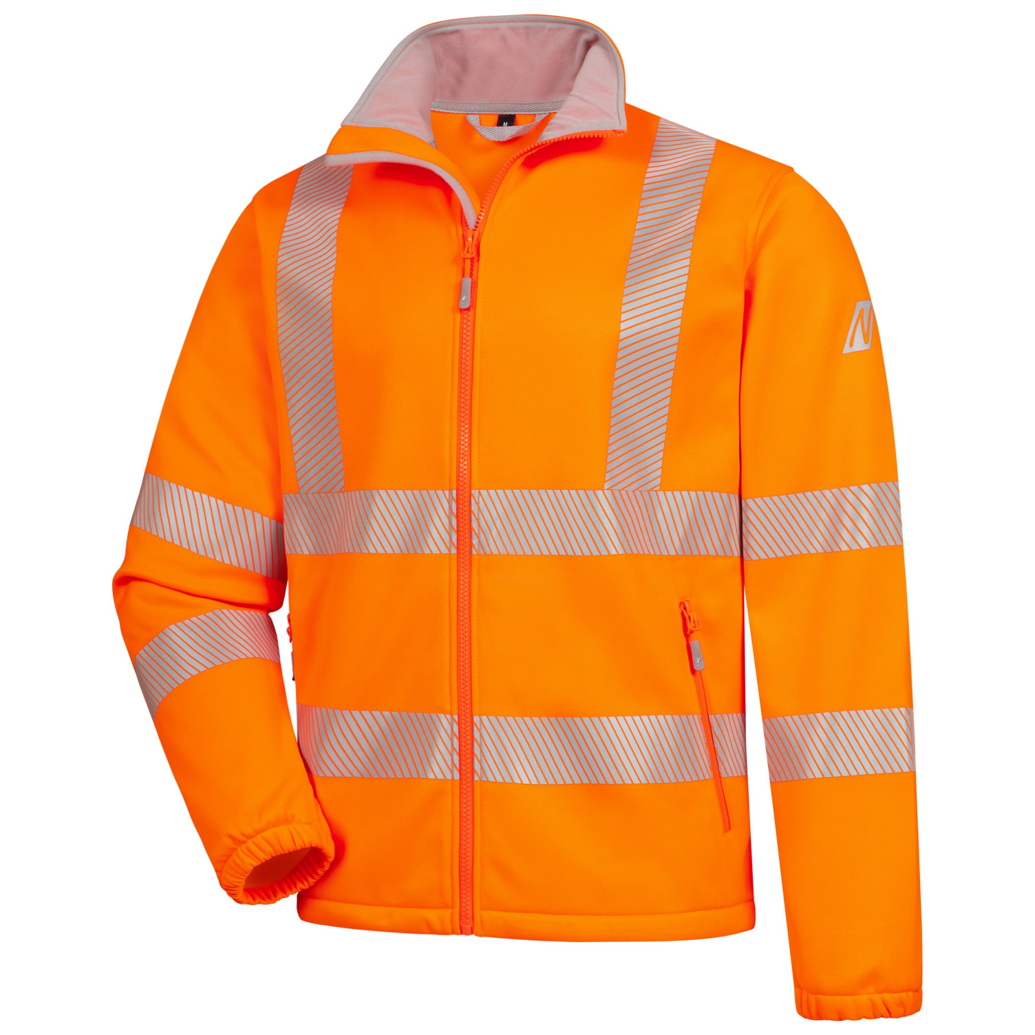 Warn-Funktionsjacke MOTION TEX VIZ neonorange / uni