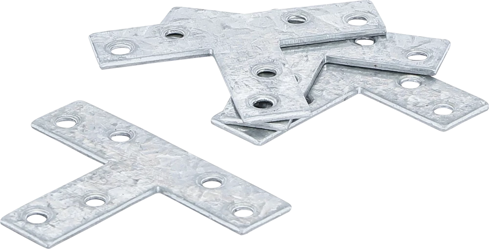 T-Winkel, 70 x 50 x 16 mm, 4-tlg.