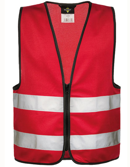 Weste – Kids´ Hi-Vis Safety Vest With Front Zipper Aalborg