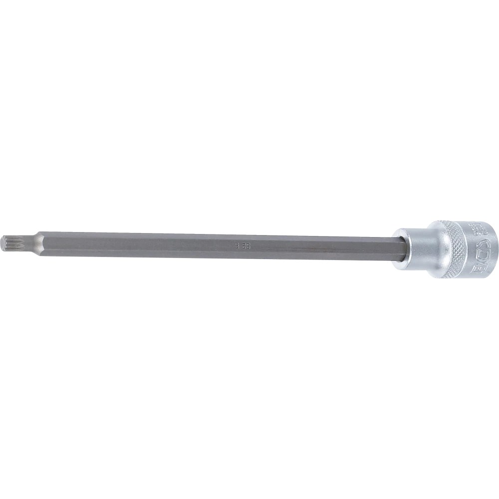 Bit-Einsatz, Länge 200 mm, Antrieb Innenvierkant 12,5 mm (1/2"), Innenvielzahn (für XZN) M6