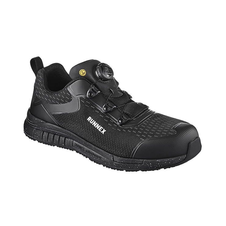 RUNNEX® S3S-ESD-Sicherheitshalbschuhe atop SportStar schwarz