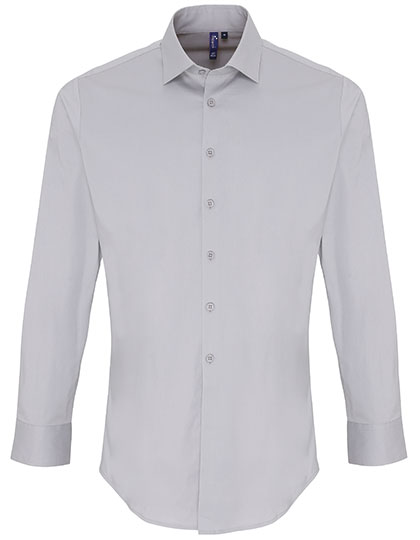 Hemd – Men´s Stretch Fit Poplin Long Sleeve Cotton Shirt