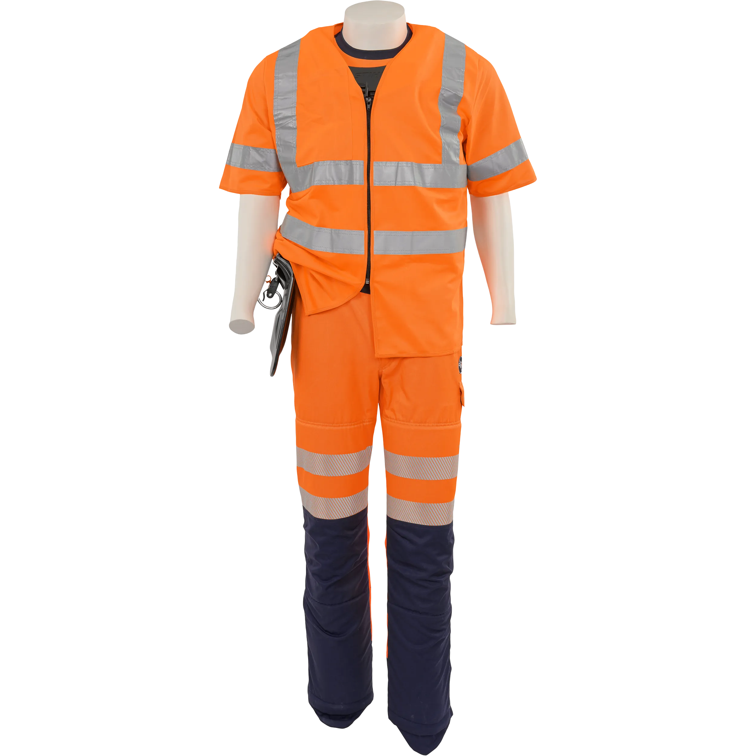 Tencel/Sorona Freischneiderhose "Allround-Warnschutz" mit Prall- & Zeckenschutz