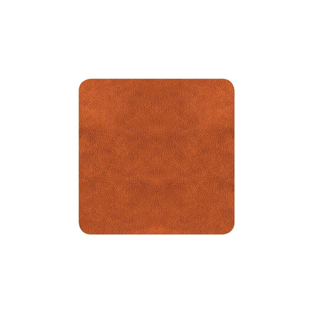 Rusticstyle Untersetzer 10 x 10 cm cognac 4 Stück