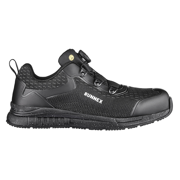 RUNNEX® S3S-ESD-Sicherheitshalbschuhe atop SportStar schwarz