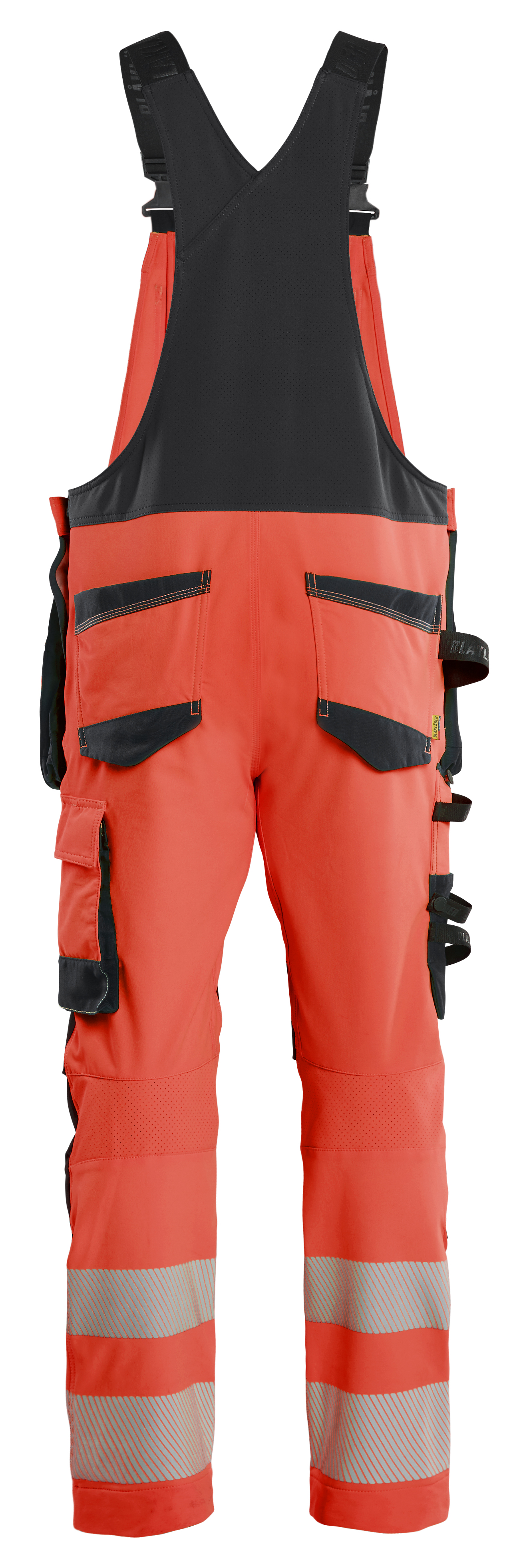 High Vis Latzhose 4-Wege-Stretch